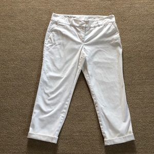 Talbots cotton daily ankle pants